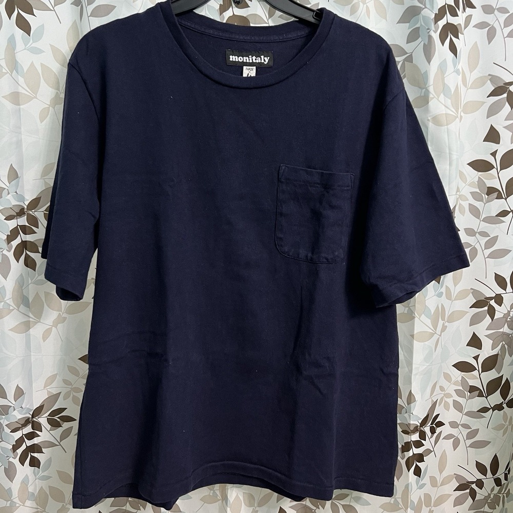 Monitaly Terry Cloth T Shirt Made In USA Size Small
